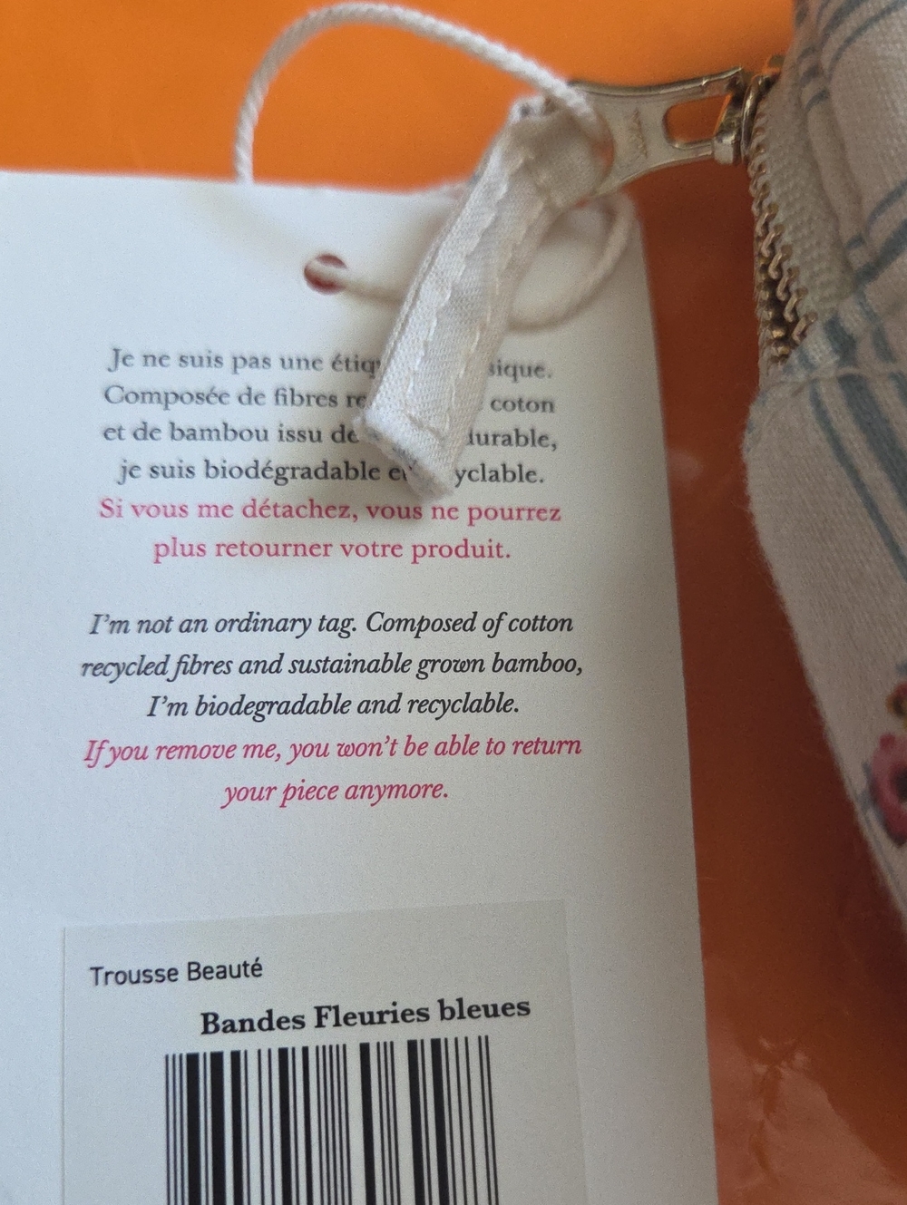 Nwt! Sezane Floral Beauty Pouch - Picture 2 of 6